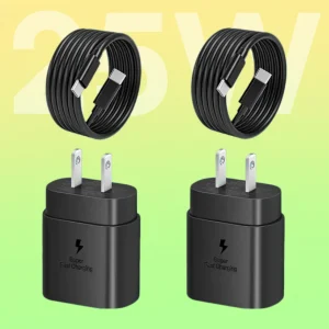 2pcs USB C Fast Charger 25W Super Fast Charger