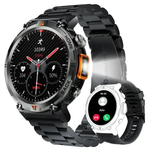 2025 KE3 Bluetooth Call Smart Watch Men Full Touch Screen